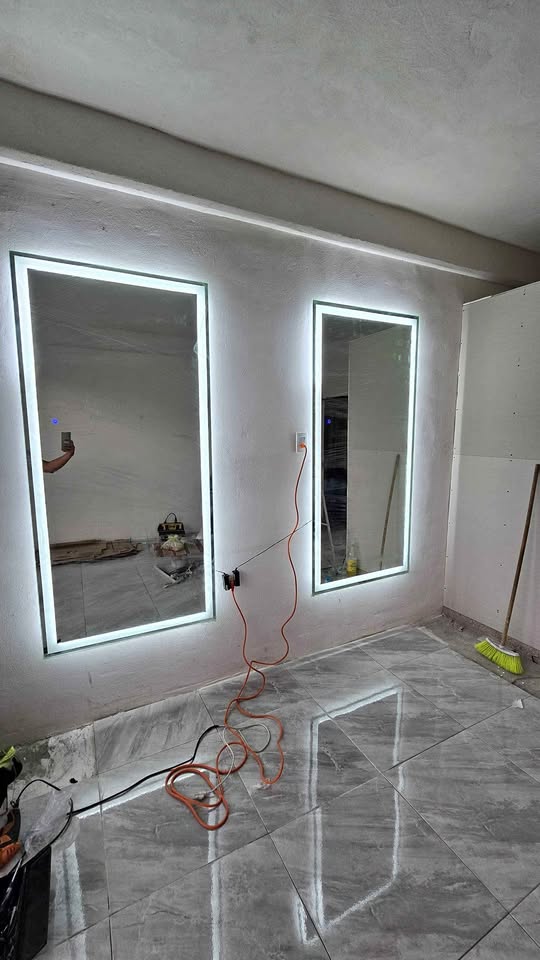 Espejos con luz para baño en Toluca
